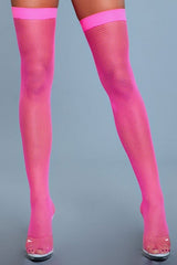 1931 Nylon Fishnet Thigh Highs