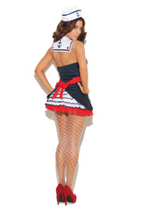 EM9967 Elegant Moments Sailors Delight - 2 Pc, Costume Includes Dress With Attached Collar And Hat