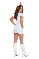EM9971 Elegant Moments Head Nurse - 2 Pc, Costume Includes Zip Front Mini Dress And Head Piece