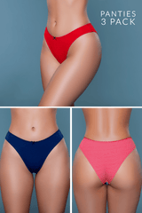BW2203 3PK Talia Brief 3 Pack