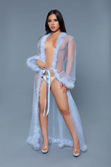 BW1650 Marabou Robe