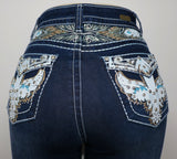 USC-F028 Sexy Loretta Levanta Cola Jeans