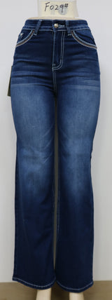 USC-F029 Sexy Red Courage Levanta Cola Jeans