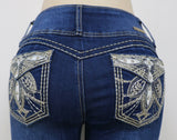 USC-F031 Sexy Weavy Jane Levanta Cola Jeans