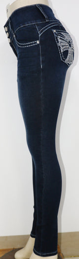 USC-F032 Sexy White Krissy Levanta Cola Jeans