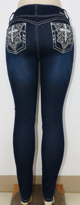 USC-F033 Sexy Roxy Blue Levanta Cola Jeans