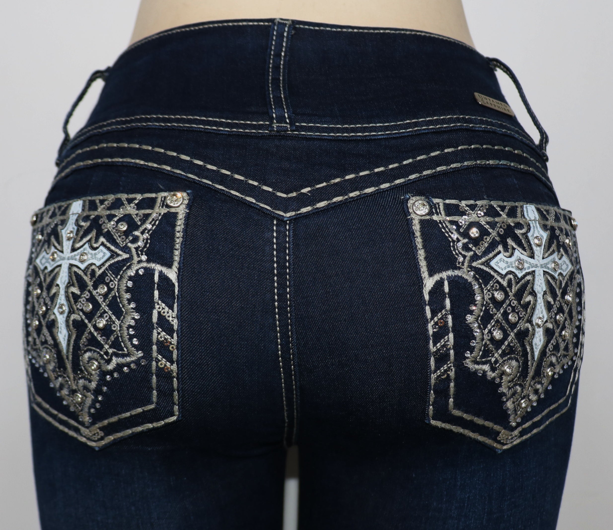 USC-F033 Sexy Roxy Blue Levanta Cola Jeans