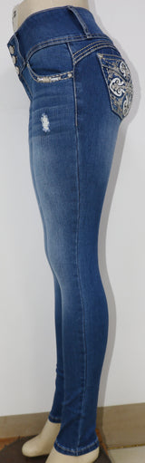 USC-F035 Sexy Anna Levanta Cola Jeans