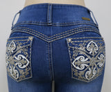 USC-F035 Sexy Anna Levanta Cola Jeans