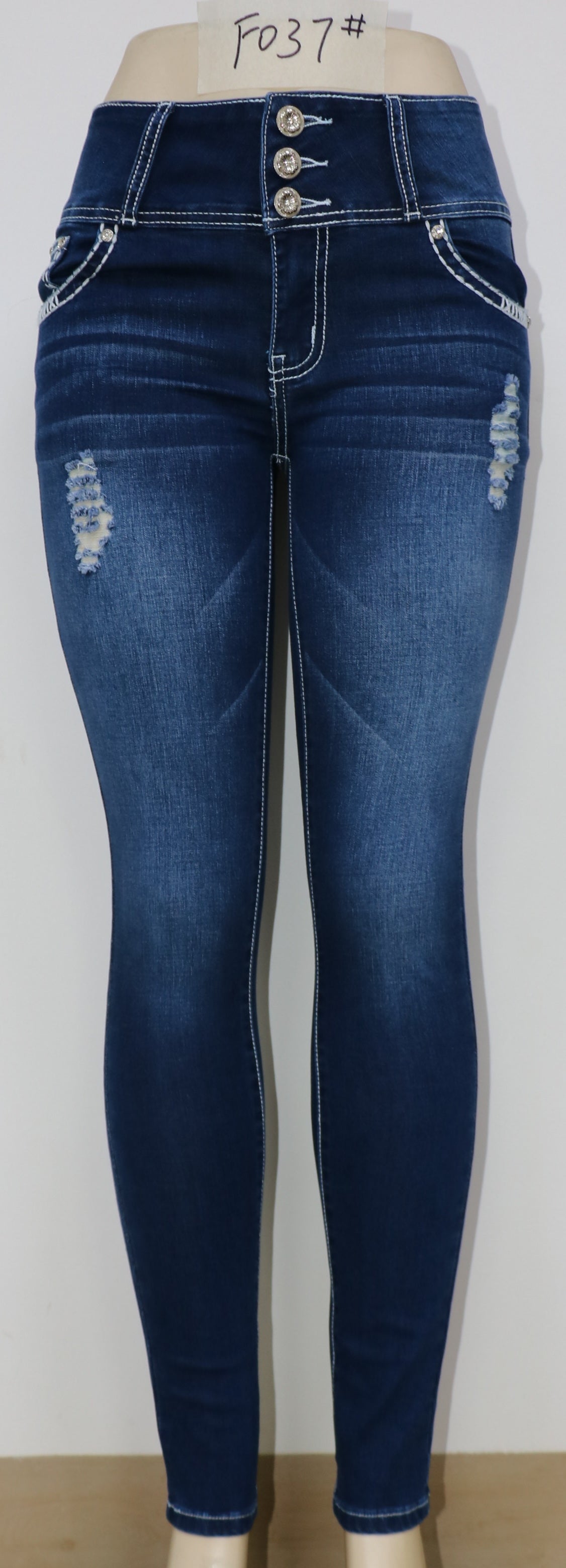 USC-F037 Sexy Avery Levanta Cola Jeans