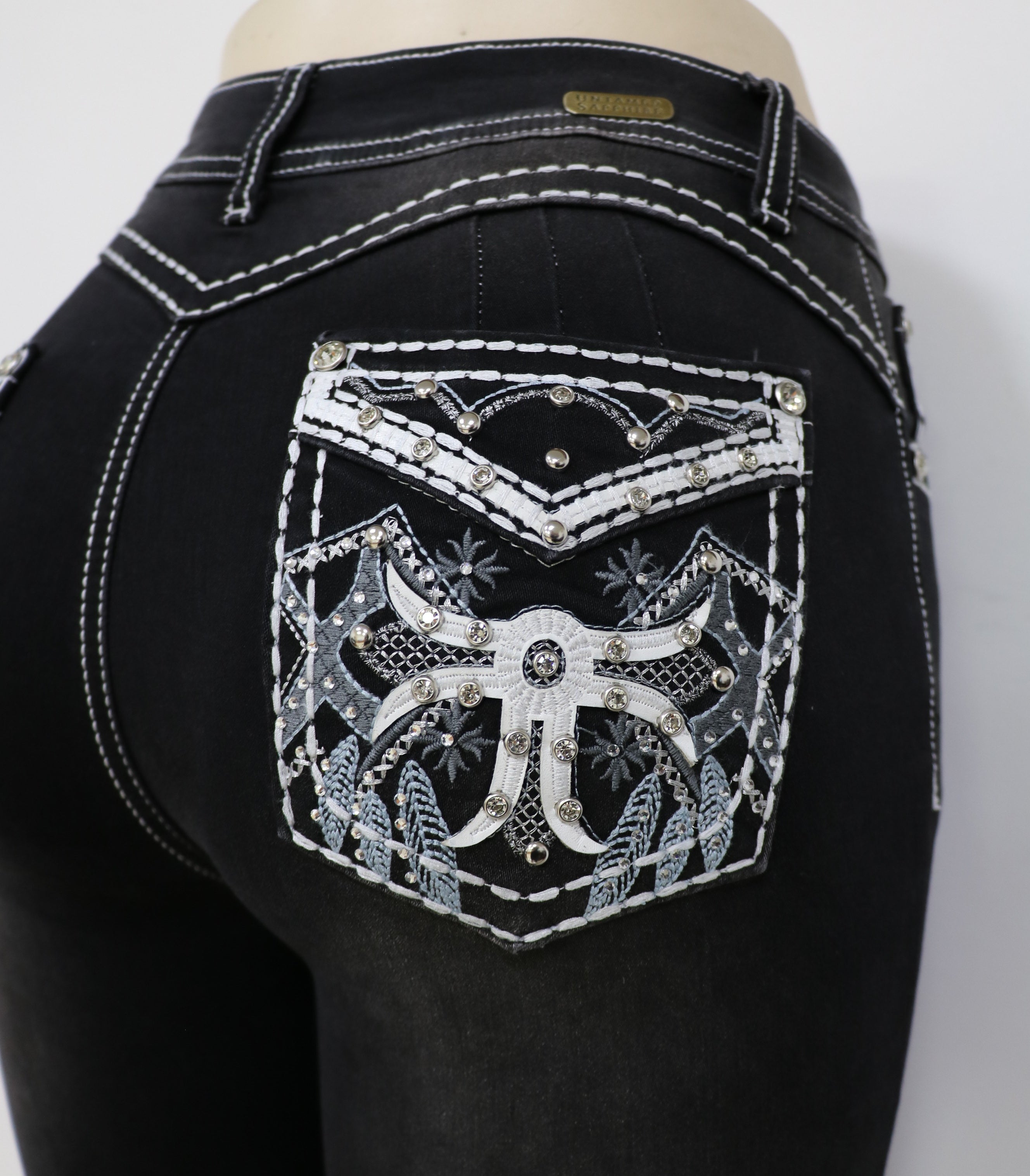 USC-F051 Sexy Maya Levanta Cola Jeans