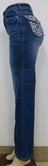 USC-F053 Sexy Fiona Levanta Cola Jeans