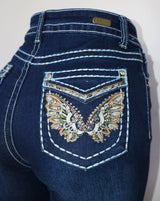 USC-F055 Sexy Bella Levanta Cola Jeans