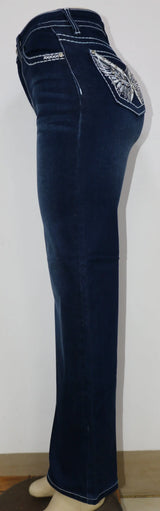 USC-F056 Sexy White Bella Levanta Cola Jeans Untamed Sapphire Clothing LLC