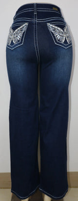 USC-F056 Sexy White Bella Levanta Cola Jeans Untamed Sapphire Clothing LLC