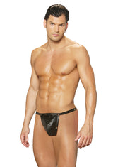 EML9784 Elegante bolso de cuero para hombre con tachuelas